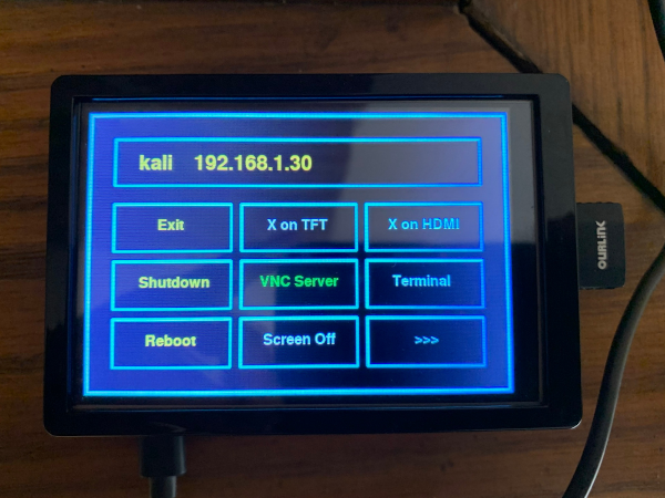 Raspberry Pi with Sticky Fingers Kali-Pi
