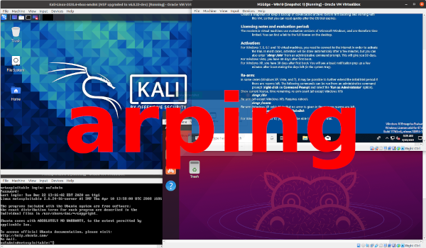 arping - a Network Scanning Tool